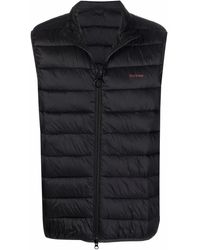 Barbour - Padded Logo Gilet - Lyst