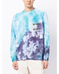 Stain Shade - X Hiroshi Fujiwara Tie-Dye Print Sweatshirt - Lyst