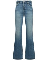 Liu Jo - Stone-Wash Flared Jeans - Lyst