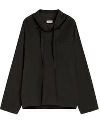 Lemaire - Funnel-Neck Sweatshirt - Lyst