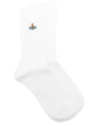 Vivienne Westwood - Checked Logo Socks - Lyst