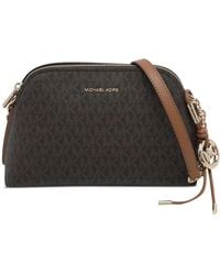 MICHAEL Michael Kors - Small Freddie Logo-Print Cross Body Bag - Lyst