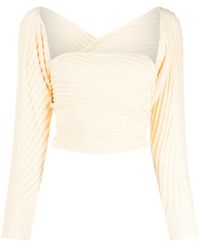 GIMAGUAS - Marianne Mangas Ribbed Jumper - Lyst