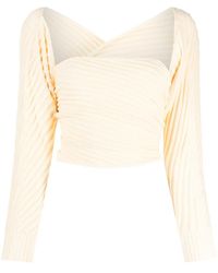 GIMAGUAS - Marianne Mangas Ribbed Jumper - Lyst