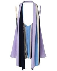 Baobab - Danielle Pleated Scarf-Detail Top - Lyst