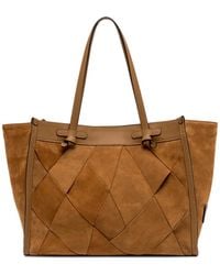 Gianni Chiarini - Woven Top Handle Tote Bag - Lyst