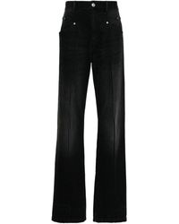 Isabel Marant - Madege Straight-Leg-Jeans mit hohem Bund - Lyst