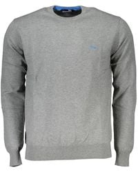 Harmont & Blaine - Crew-Neck Cotton Sweater - Lyst