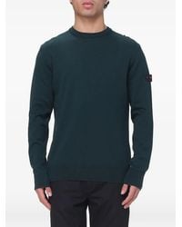 Peuterey - Logo-Patch Elbow-Patch Sweater - Lyst