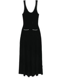 Sandro - パールトリム ドレス - Lyst