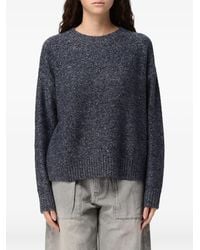 ELEH - Sequin-Embellished Crew-Neck Sweater - Lyst