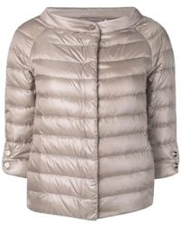 Herno - Piumino Con Maniche A 3/4 - Lyst