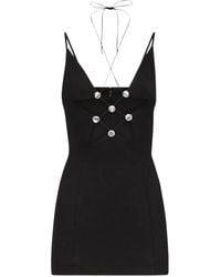 Area - Cut Out Sleeveless Mini Dress - Lyst