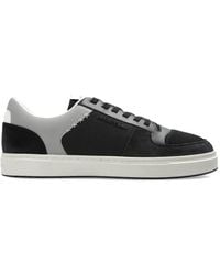 Emporio Armani - Sports Shoes With Logo - Lyst