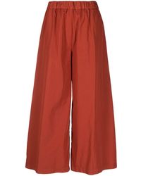 Barena - Wide-leg Cropped Trousers - Lyst