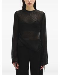 Ann Demeulemeester - Benonia Long-sleeve Blouse - Lyst