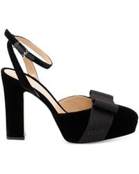 Fendi - Escarpins After 9 À Détail De Nœud - Lyst