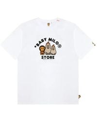 *BABY MILO® STORE BY *A BATHING APE® - Baby Milo Graphic-Print T-Shirt - Lyst
