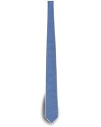 Ferragamo - Gancini Floral-Print Tie - Lyst