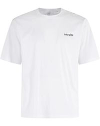 Aspesi - Camiseta Con Logo Bordado - Lyst