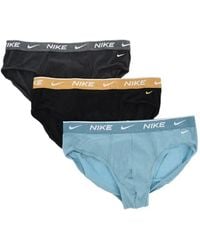 Nike - Logo-Waistband Stretch-Cotton Briefs (Set Of Three) - Lyst