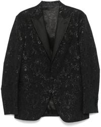 Etro - Patterned-Jacquard Blazer - Lyst