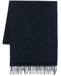 Hackett - Fringed-Edge Scarf - Lyst
