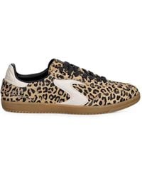 Skechers - Hotshot On The Prowl Leopard-Print Sneakers - Lyst