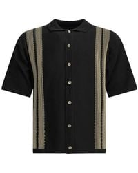 Kapital - Striped Short-Sleeve Shirt - Lyst