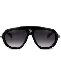 Philipp Plein - Shield-Frame Sunglasses - Lyst