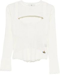 Vivienne Westwood - Cut-Out Knitted Top - Lyst