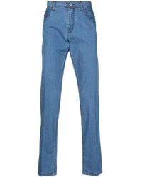 Canali - Straight-Leg Denim Jeans - Lyst