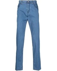 Canali - Straight-Leg Denim Jeans - Lyst