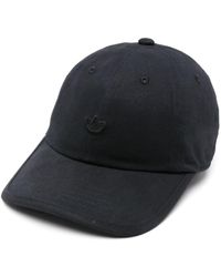 adidas - Trefoil-patch Cotton Baseball Cap - Lyst