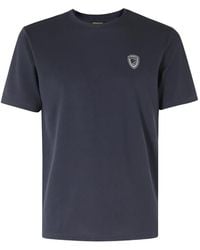 Blauer - Jan Logo-Patch T-Shirt - Lyst