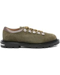 Toga Virilis - Zapatos derby de ante con cordones - Lyst