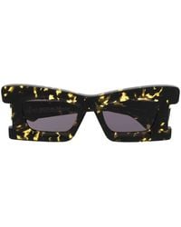 Kuboraum - R2 Rectangle-Frame Sunglasses - Lyst