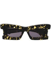 Kuboraum - R2 Rectangle-Frame Sunglasses - Lyst