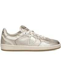 Philippe Model - Pgal Lace-Up Leather Sneakers - Lyst