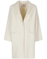 Semicouture - Long-Sleeve Coat - Lyst