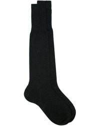 Fashion Clinic Gestrickte Socken - Grau