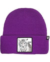 Goorin Bros - Tiger-Patch Knitted Beanie - Lyst