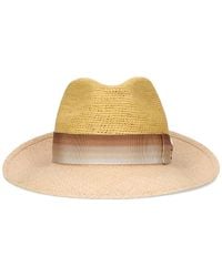 Borsalino - Ribbon Trim Hat - Lyst