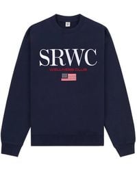 Sporty & Rich - Graphic Crewneck Sweatshirt - Lyst