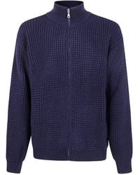 FAMILY FIRST - Stehkragen-Cardigan mit Reißverschluss - Lyst