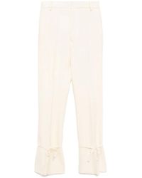 ROKH - Slim Flared Trousers - Lyst