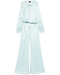 Tom Ford - Langärmeliger Jumpsuit mit Raffungen - Lyst