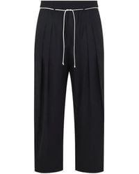 Mordecai - Pleated Drawstring Trousers - Lyst