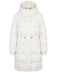Patrizia Pepe - Quilted Hooded Jacket - Lyst