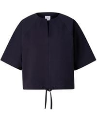 Bogner - Raglan-Sleeve Drawstring-Hem Top - Lyst